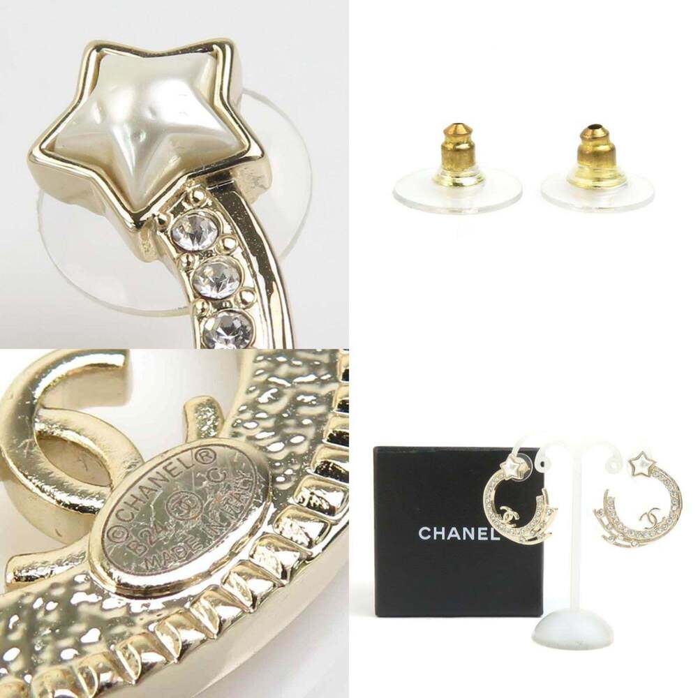 CHANEL Authentic Silver Earrings - Picture 5 of 5